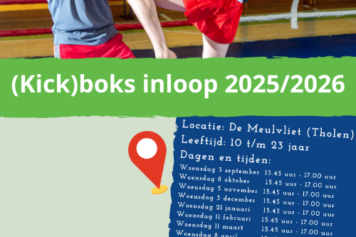 (Kick)boks inloop