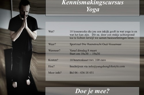 Foto bij Yoga kennismakingsreeks 