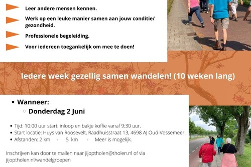 Foto bij Wandelgroep Oud-Vossemeer