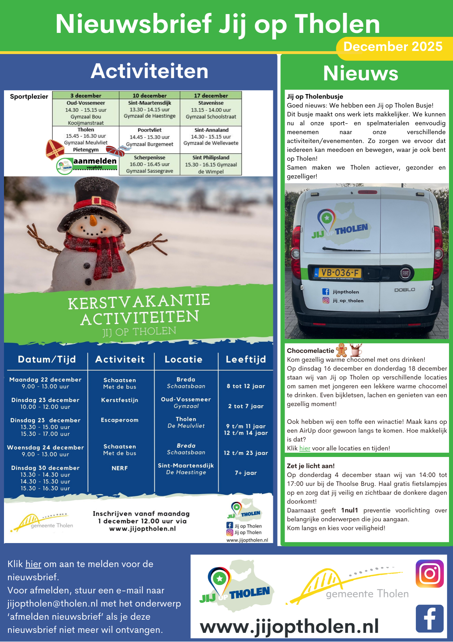 Nieuwsbrief december 2025